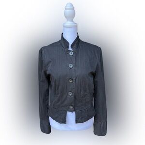 Ben Sherman Women’s Black Cotton Jacket Size Medium